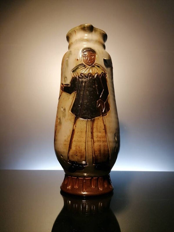 Grés D'Art pitcher "Chatelet W. Biron"