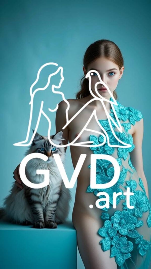 “Azure Reverie – AI Art Collection”