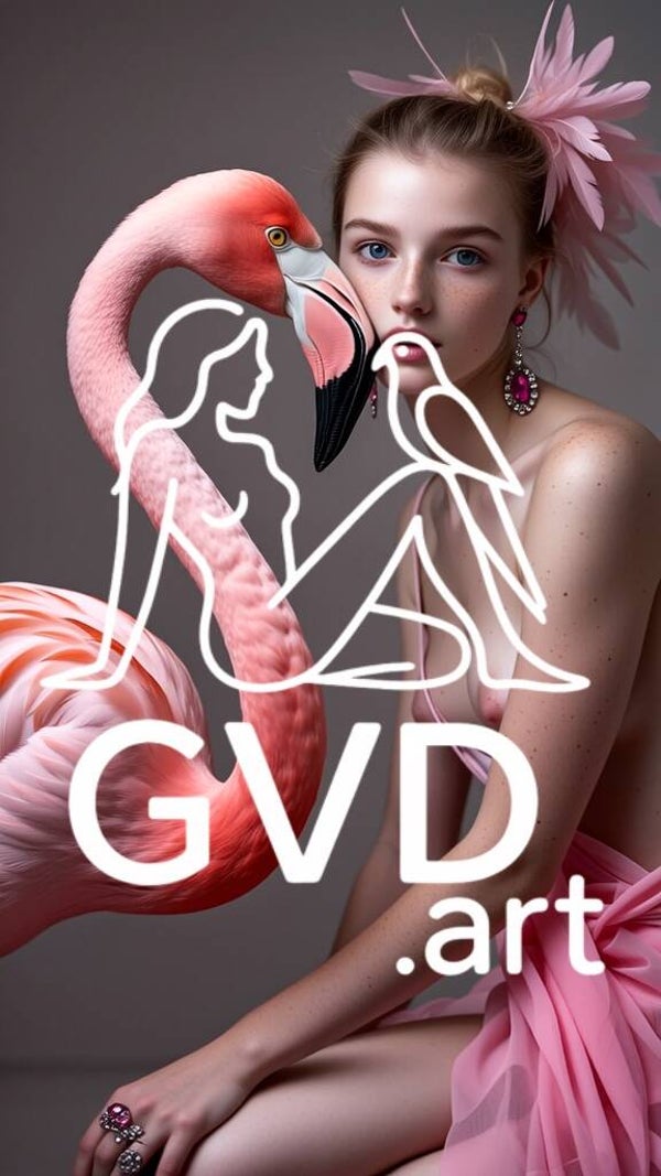 “ Flamingo Dreams – AI Art Collection”