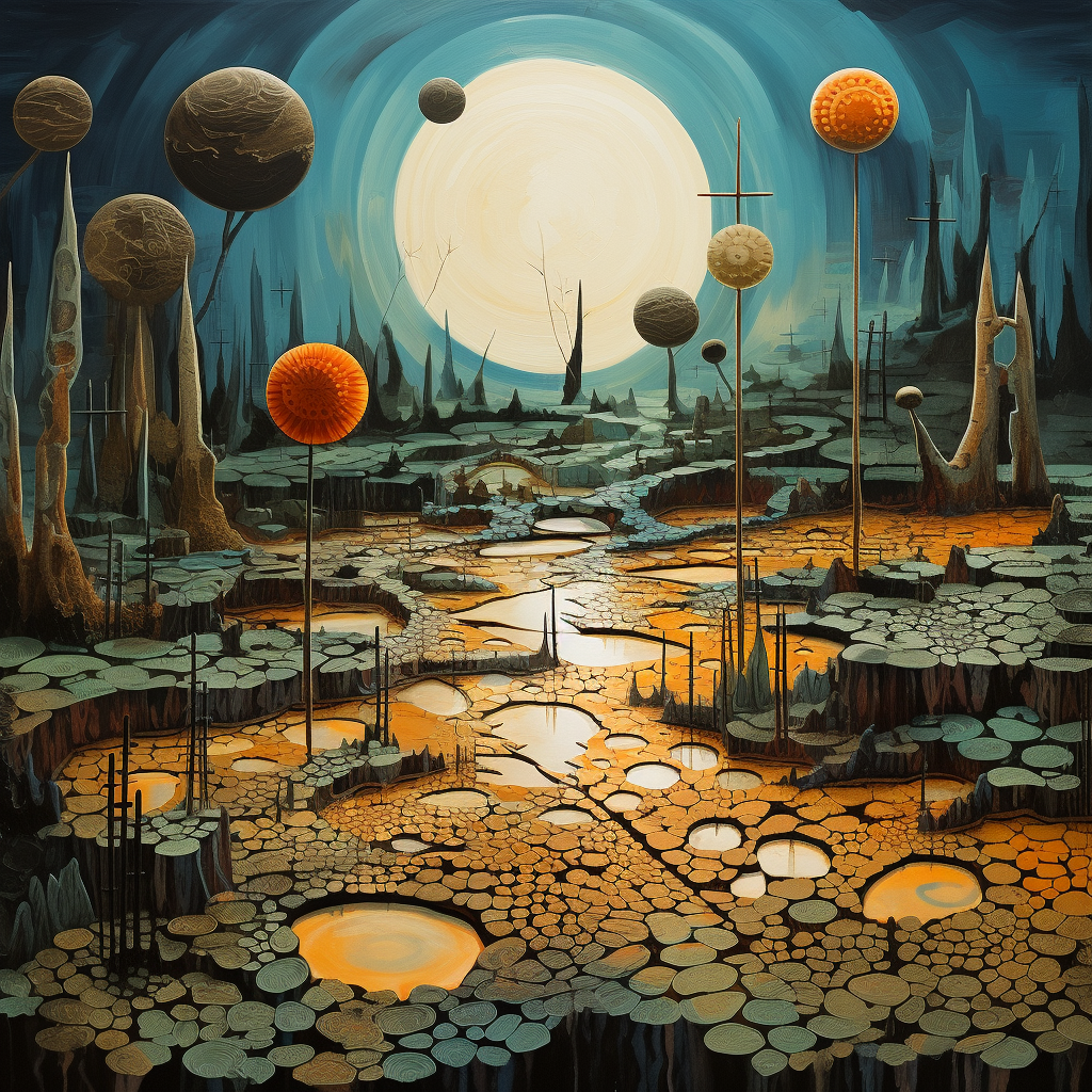 Surreal Laundry Scape