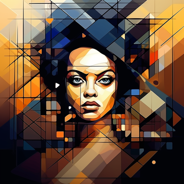 Portrait of Woman Linear