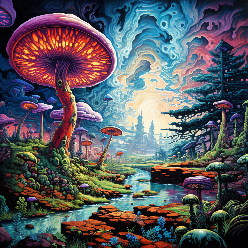 Vivid Mushroom
