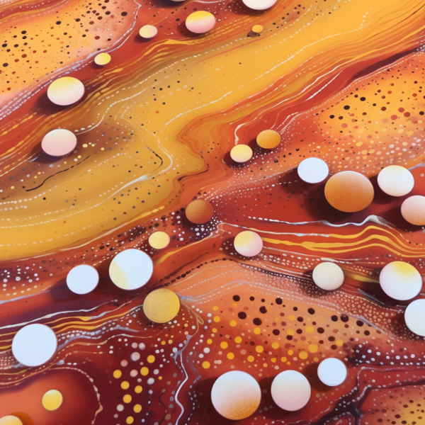 Placed Stones Riverbed