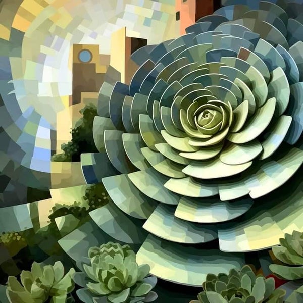 Succulent Geometric