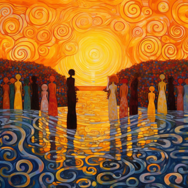 Sunset Figures