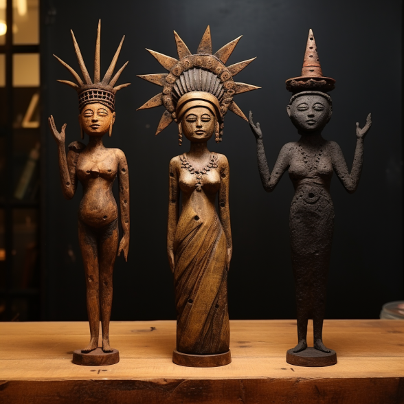 Three Figurines