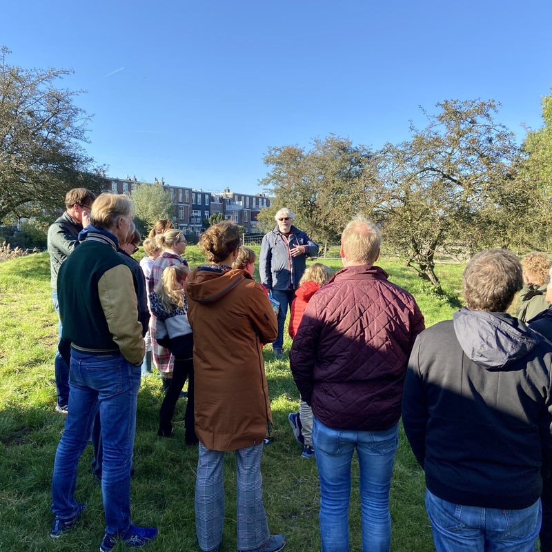 Rondleiding over het terrein