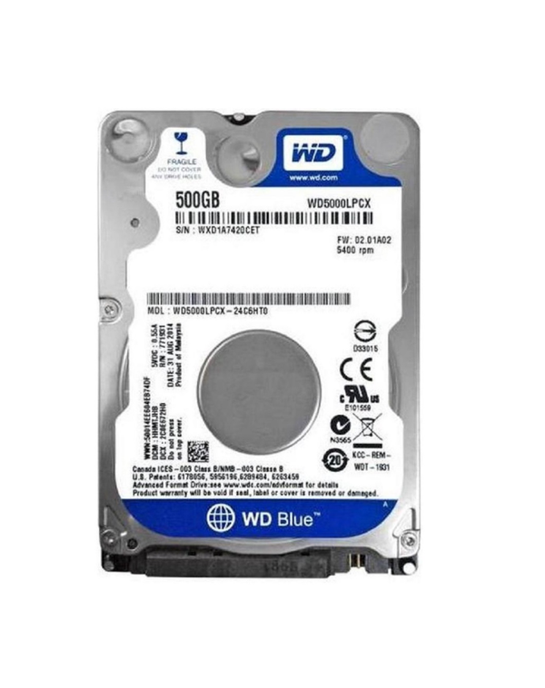 Western Digital (WD) Blue 500GB 2.5" HDD