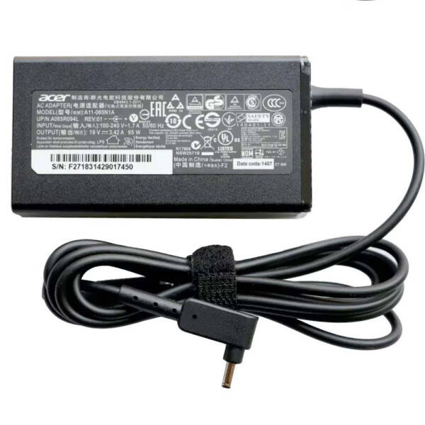 Chicony Oplader 65W (19V, 3.42A) - Model A18-065N3A