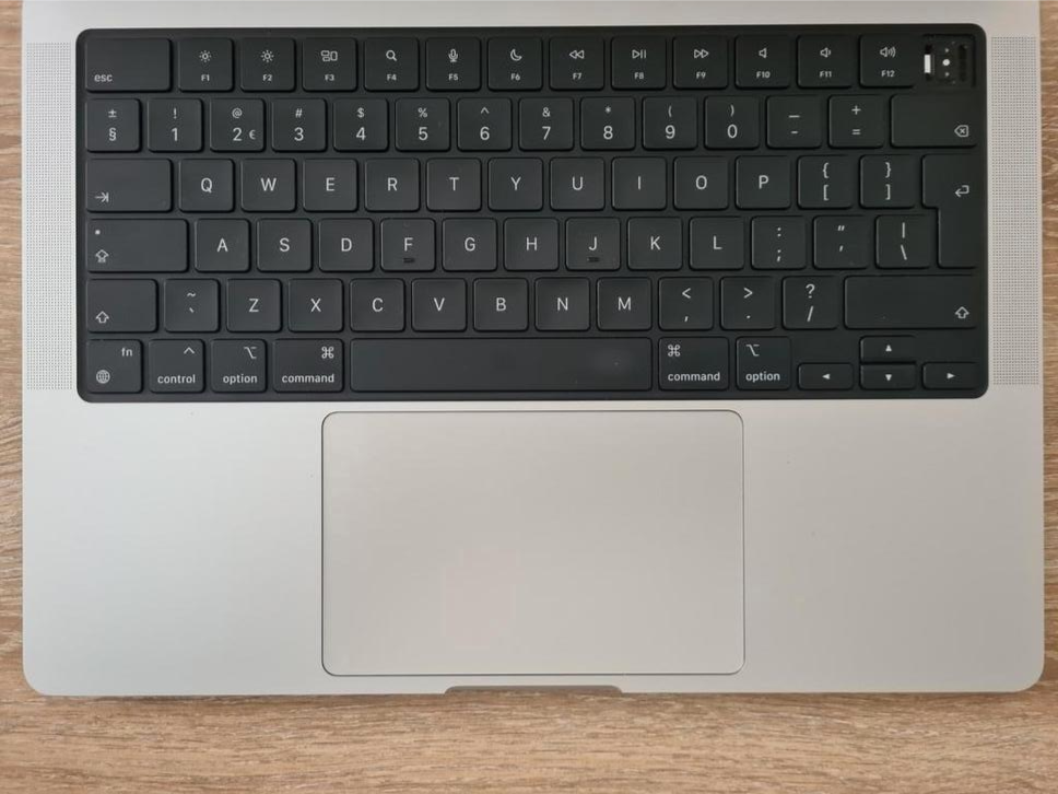 MacBook Pro 14 inch topcase - Zilver - Qwerty