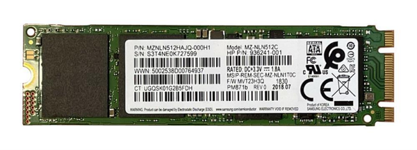 Samsung 512GB M.2 SATA SSD (MZ-NLN512C)