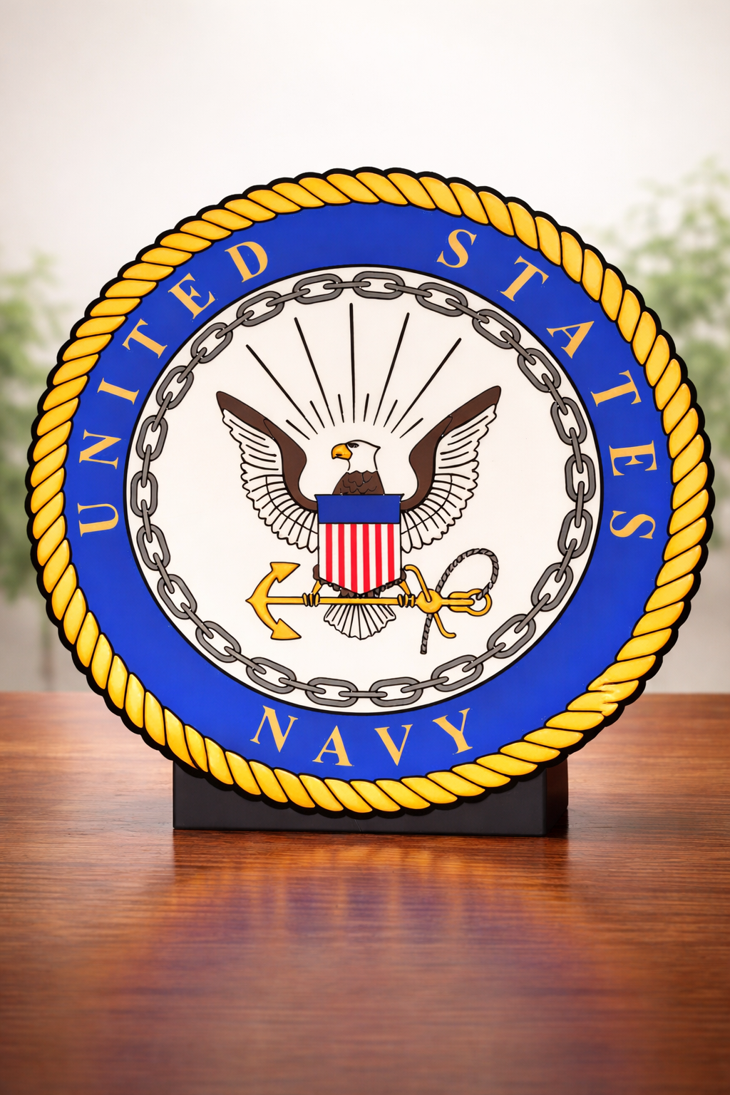 US Navy Emblem LED Lightbox