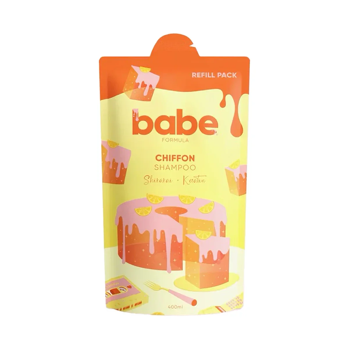 Babe Formula Chiffon Shampoo Refill Pack 400ml
