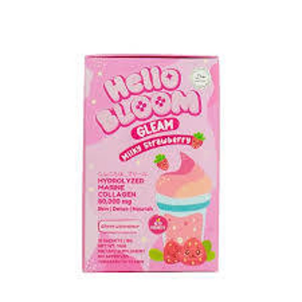 Hello Bloom Gleam Milky Strawberry 180g