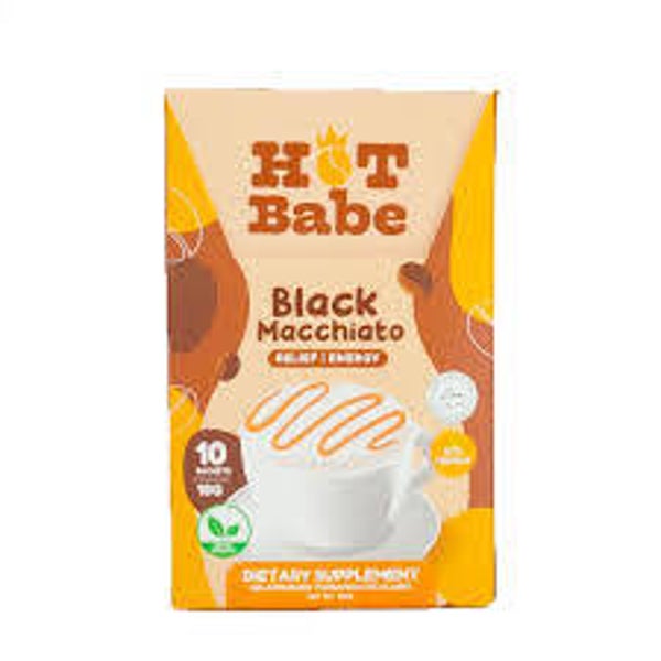 Hot Babe Black Macchiato 180g