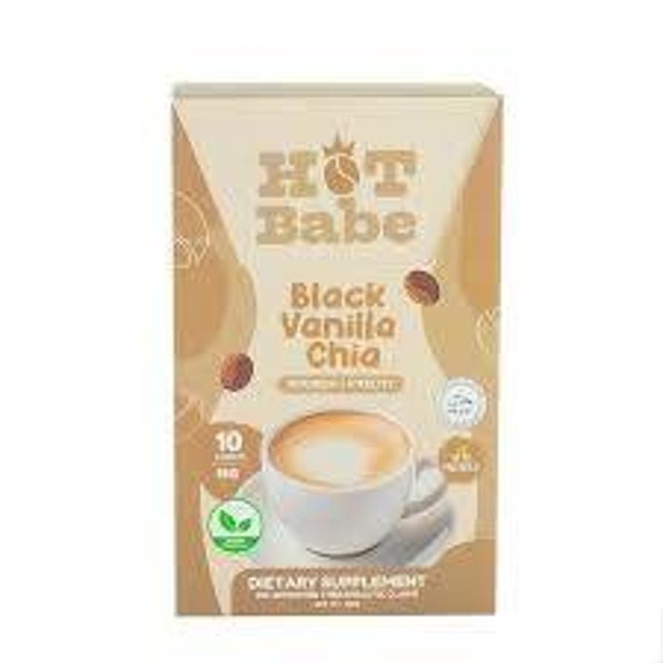 Hot Babe Black Vanilla Chia 180g