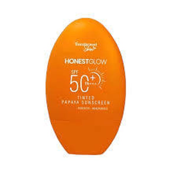 Honest Glow Tinted Papaya Sunscreen 50g