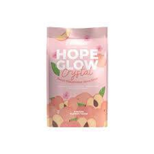Luna Aura Hope Glow Crystal Peach Juice Drink 180g