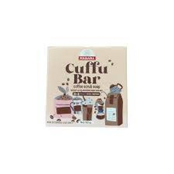 Magara Skin Cuffu Bar Coffee Scrub Soap 60g