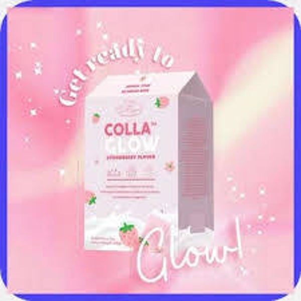 Mistique Colla Glow Strawberry Flavor 210g