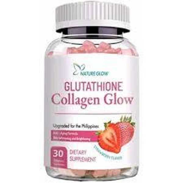 Nature Glow Glutathione Collagen Glow Strawberry 200g