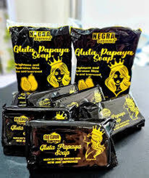 Negra Suprema Gluta Papaya Soap 6x75g