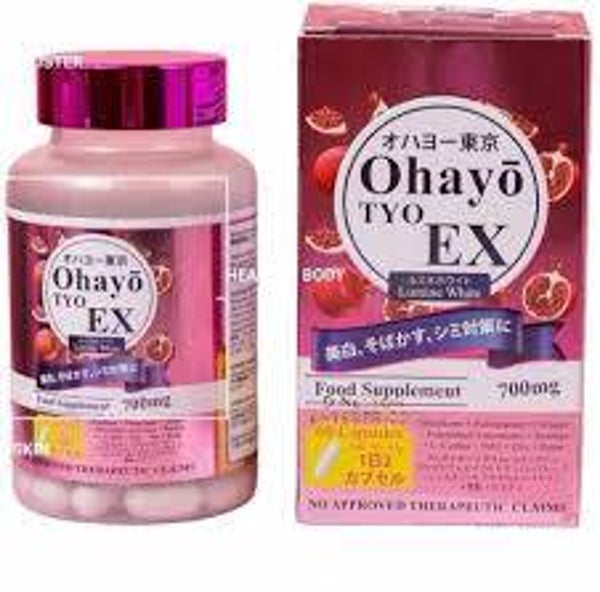 Ohayo Tyo Ex Lumine White 60 Capsules