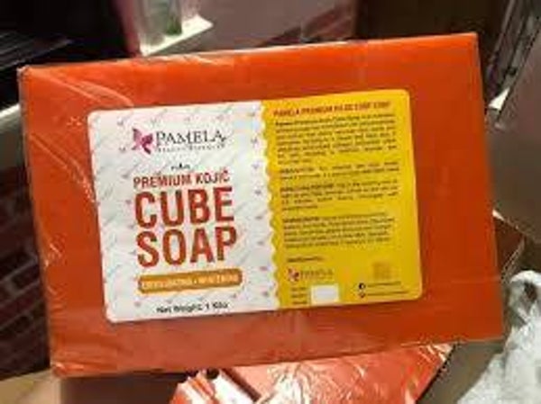 Pamela Beauty Premium Kojic Cube Soap 1 Kilo