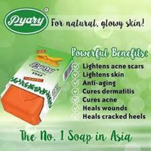 Pyary Ayurvedic Turmeric Soap 75g