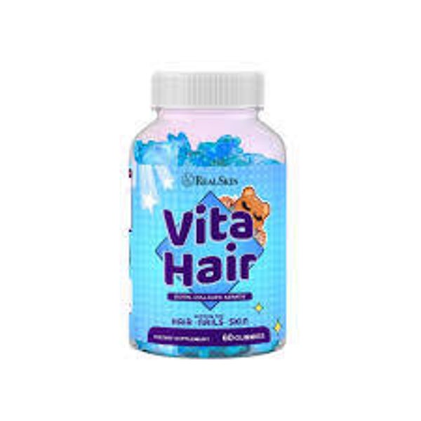 Real Skin Vita Hair Biotin 60 Gummies