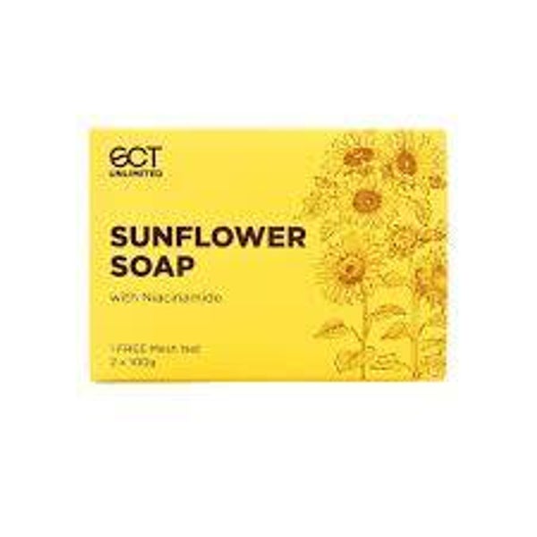 SCT Unlimited Sunflower Soap With Niacinamide 70gx10pcs
