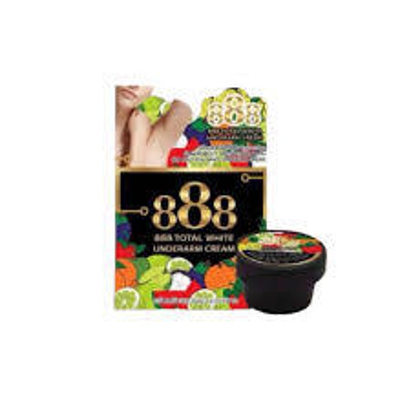 888 Total White Underarm Cream 35g (Black)