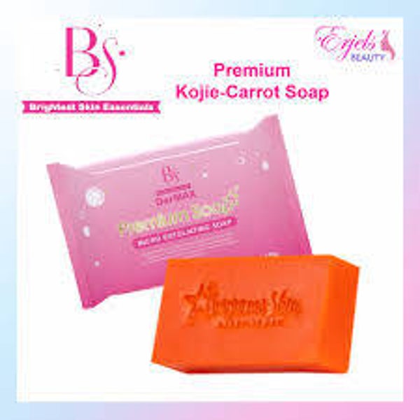 Brightest Skin Premium Carrot Soap 120gx10 Savers Pack