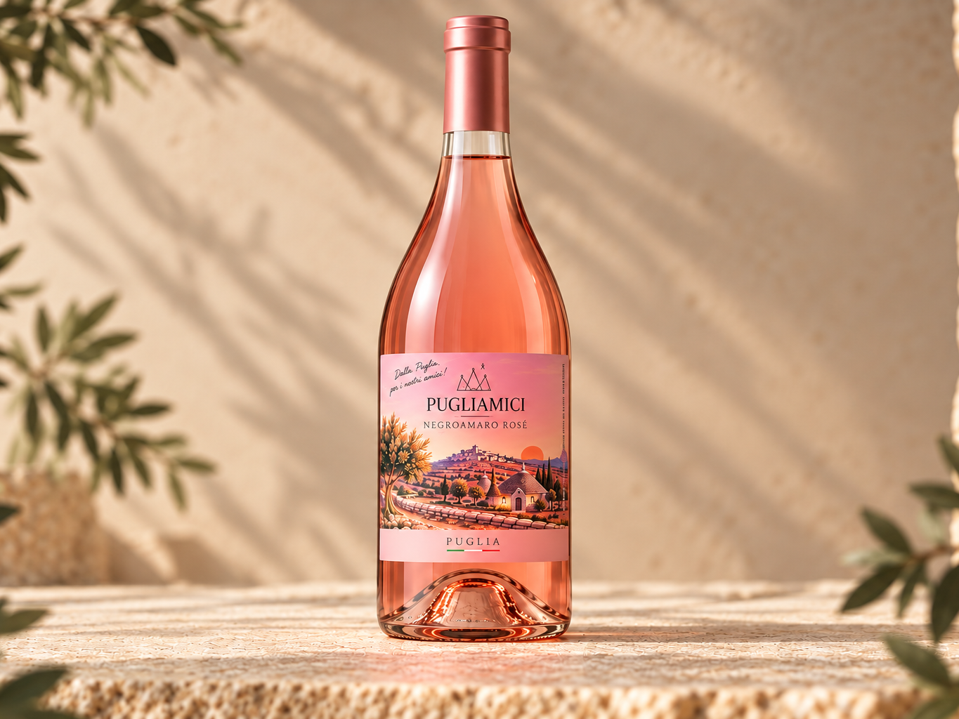 Negroamaro rosé 13% (6 flessen)