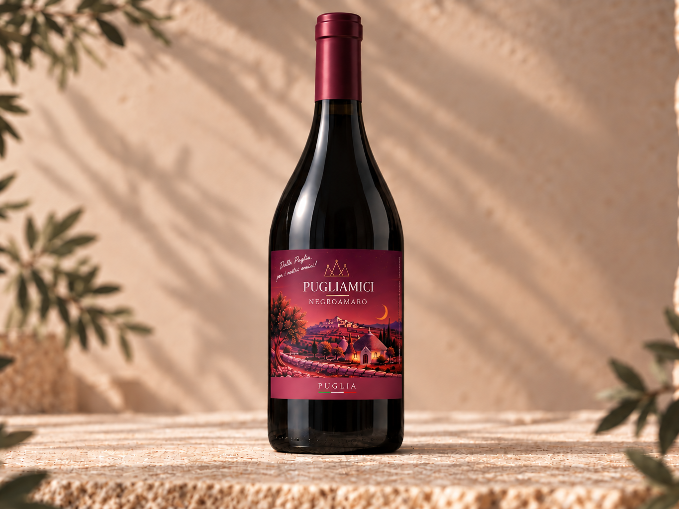 Negroamaro rood 13% (6 flessen)