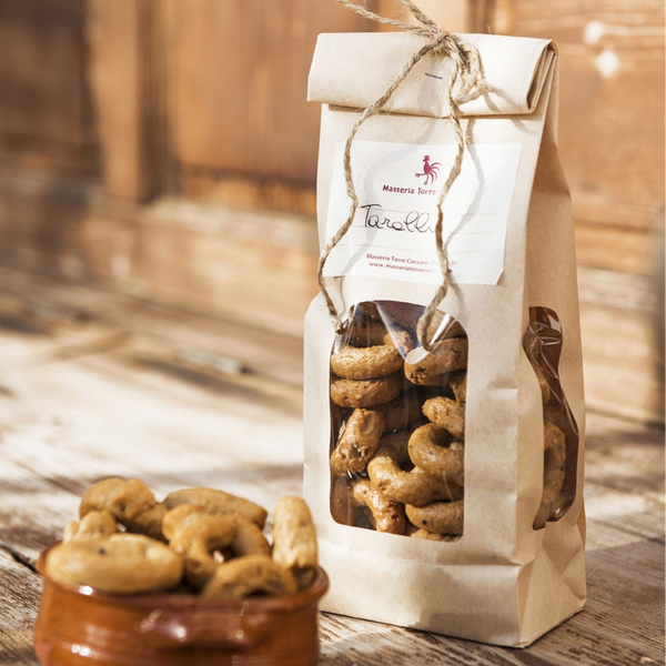 Taralli, proefpakket van 3 smaken (500 gram)