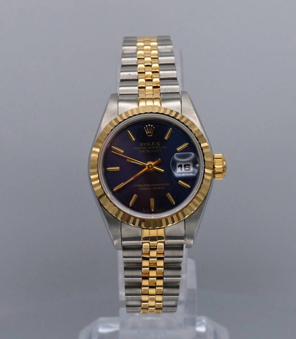 Rolex Datejust 26 mm Ref. 67193 – Steel & 18 K Yellow Gold with Blue Dial