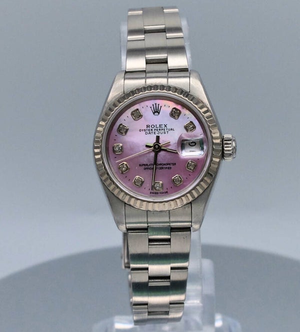 Rolex Lady‑Datejust 26 mm Ref. 69173 – Pink MOP ‘Diamond Dot’