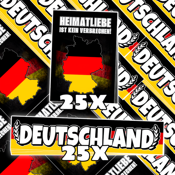 Deutschland Paket 50 Stück