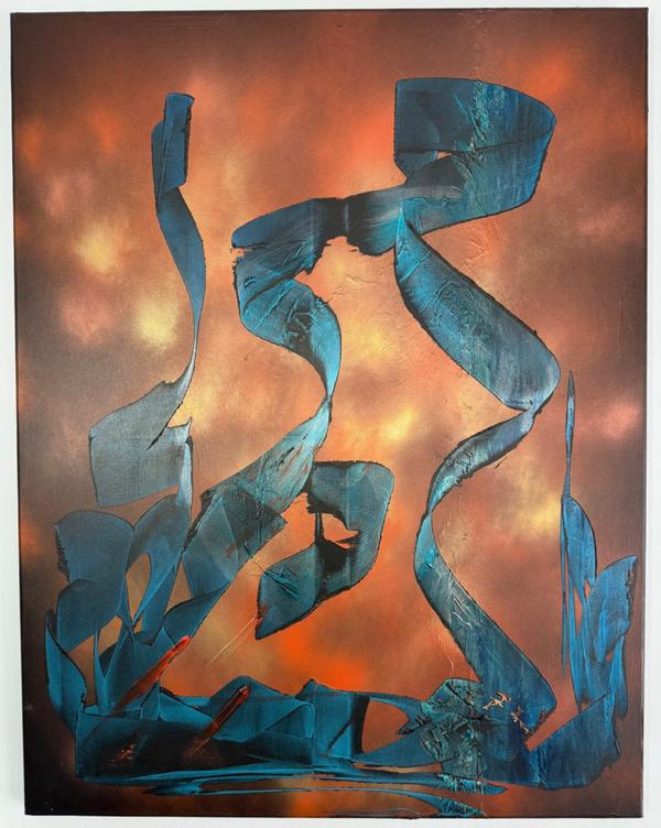 "FLAMES OF CYAN"