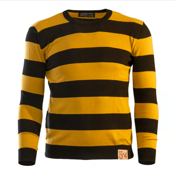 13 1/2 • Outlaw sweater Black&Yellow