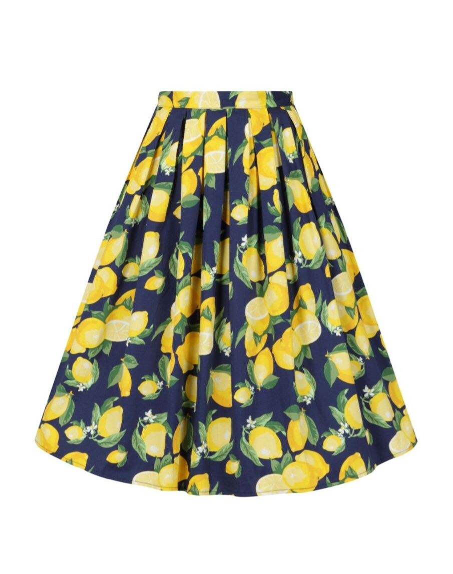 Lemon Pleat skirt Banned