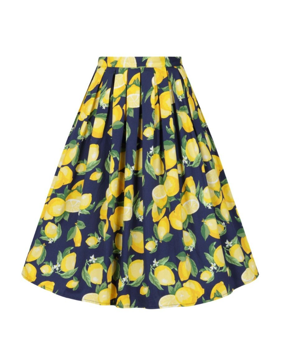 Lemon Pleat skirt Banned