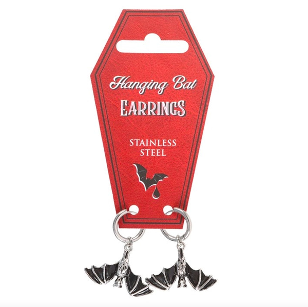 Bat Earrings Stainless Steel