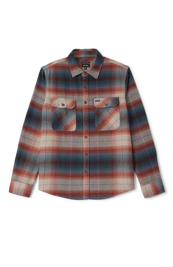 Brixton • Bowery Multi Shadow Flannel shirt