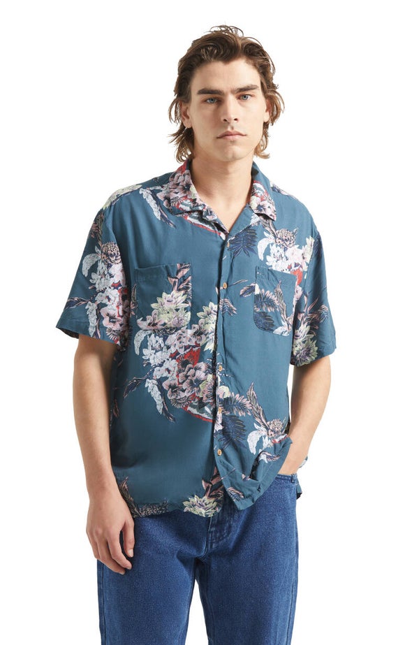 Bunker Vacation shirt b/g • Brixton