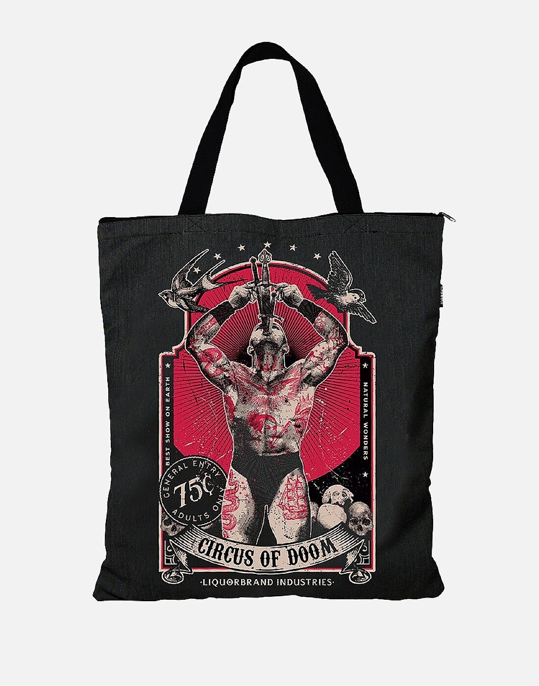 Liquor Brand - Tote Bag Circus of Doom
