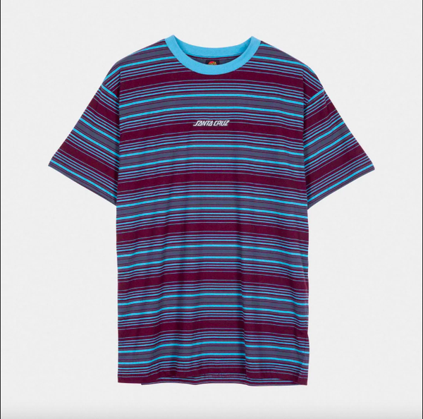 Classic Strip Haze Stripe T-shirt • Santa Cruz