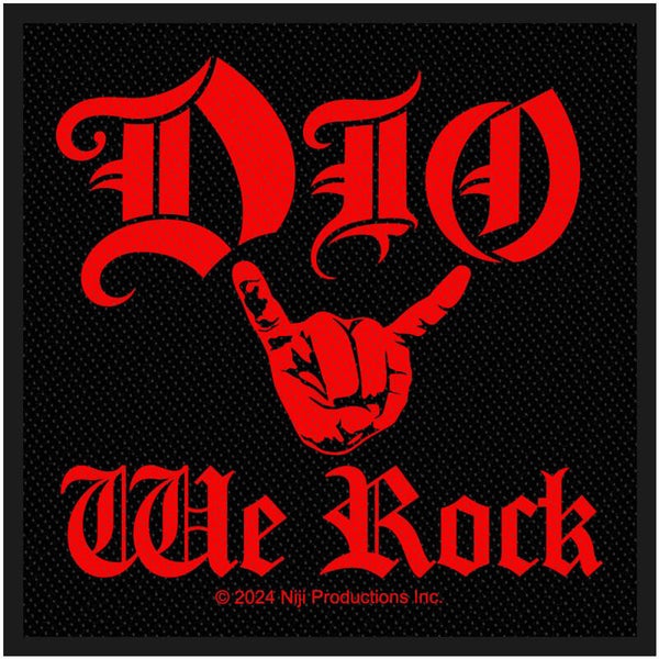 Dio We Rock Patch