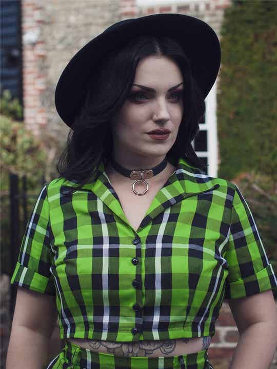 Ivy Frogs Breath Checkshirt - Collectif